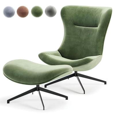 现代休闲椅-3D59